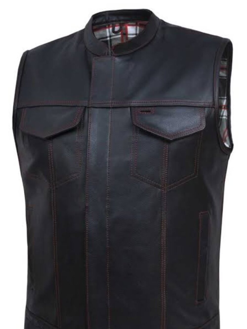 MEN'S UNIK LEATHER VEST